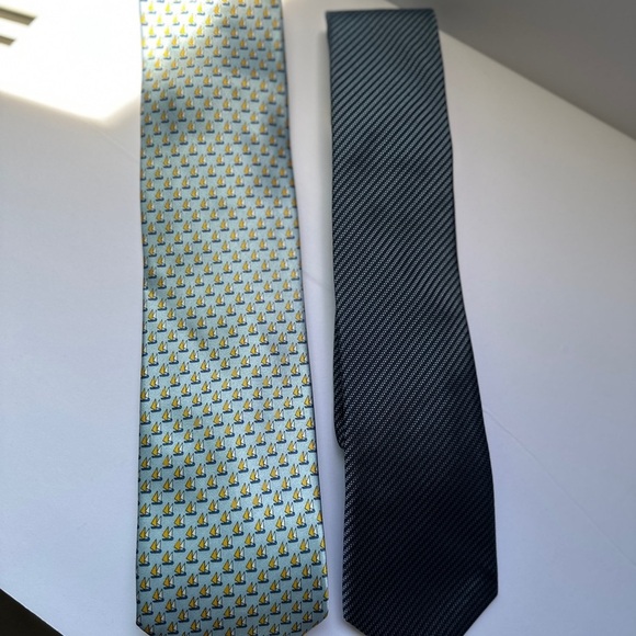 Banana Republic Silk Tie Ties Bundle - Picture 2 of 4